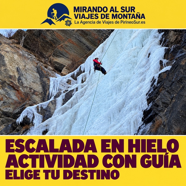 Guided ice climbing in Spain, the Alps and Norway