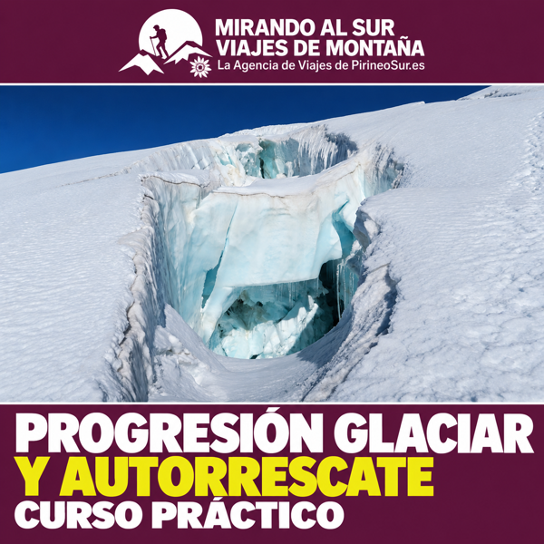 Glacier travel and crevasse self-rescue course